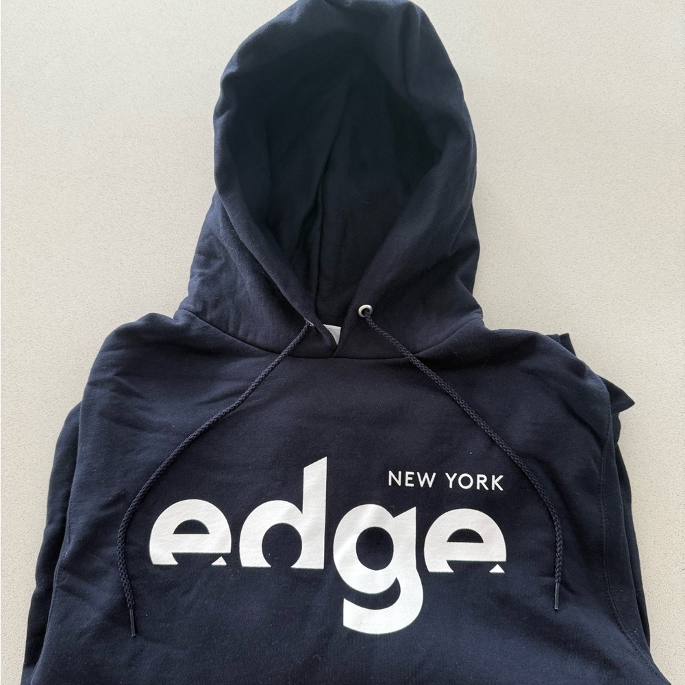 Never Worn New York City's THE EDGE Kangaroo Pocket Hoodie by Champion Size S